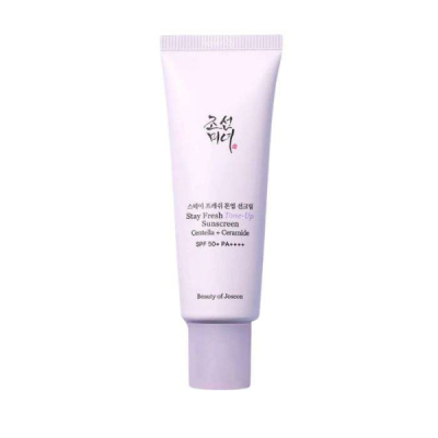 BEAUTY OF JOSEON - Stay fresh tone up sunscreen spf 50+ pa++++ purple 50 ml