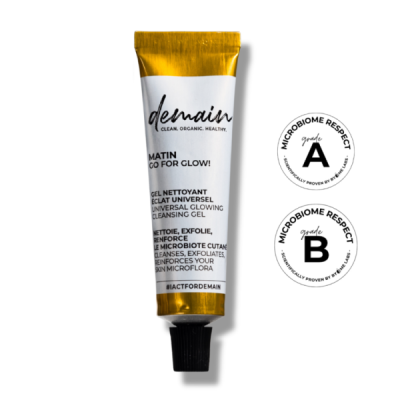 DEMAIN BEAUTY - Gel nettoyant exfoliant probiotiques - format découverte