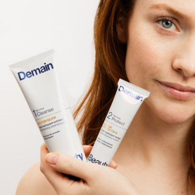 DEMAIN BEAUTY - Gel nettoyant + crème de jour + collagène drink & glow