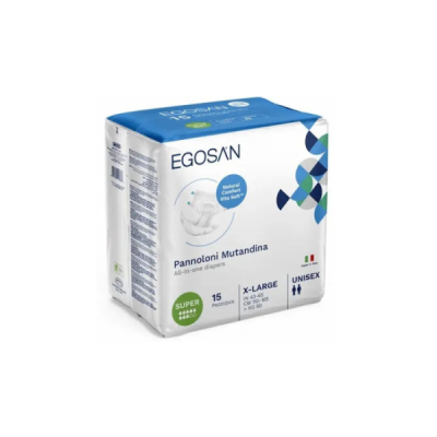 EGOSAN - Couche natural extra taille xl 15 unites