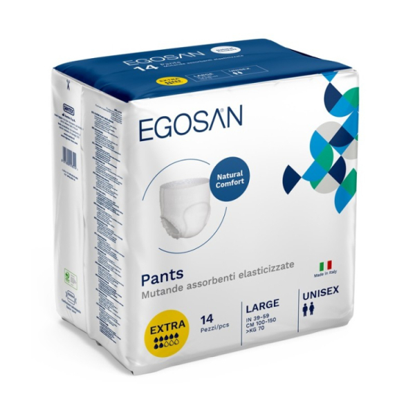 EGOSAN - Culottes absorbantes extra taille large 14 unites