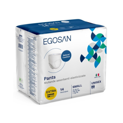 EGOSAN - Culottes absorbantes extra taille small 14 unites