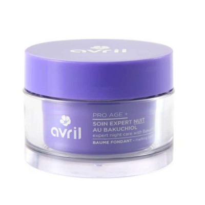 AVRIL COSMETIQUE BIO - Avril pro âge+ soin expert nuit au bakuchiol baume fondant 50ml
