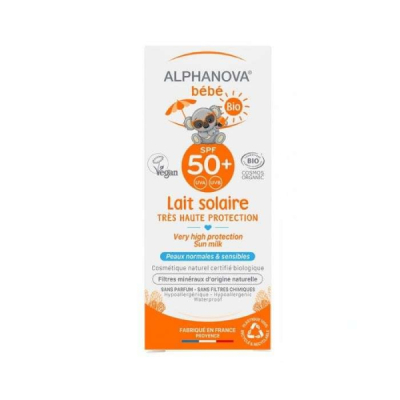 ALPHANOVA - Bébé lait solaire spf50+