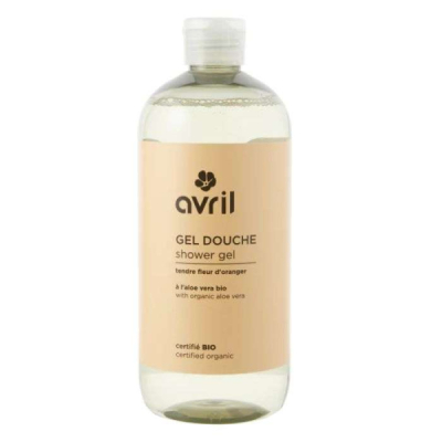 AVRIL COSMETIQUE BIO - Avril gel douche tendre fleur d oranger et a l aloe vera bio 500 ml