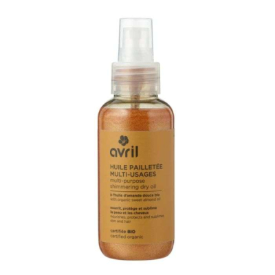 AVRIL COSMETIQUE BIO - Avril huile pailletee multi usages a l huile d amande douce 100ml