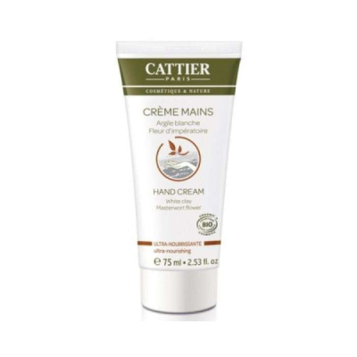 CATTIER - Crème mains ultra nourrissante 75 ml