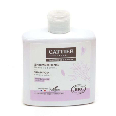 CATTIER - Shampooing moelle de bambou cheveux secs 250 ml