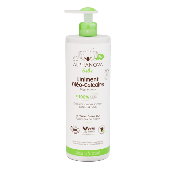 ALPHANOVA - Bébé liniment oleo calcaire 400 ml