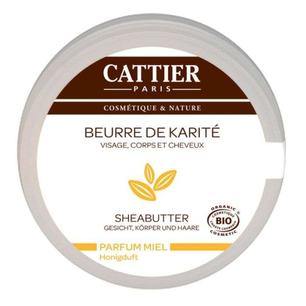 CATTIER - Beurre de karite parfum miel 100 g