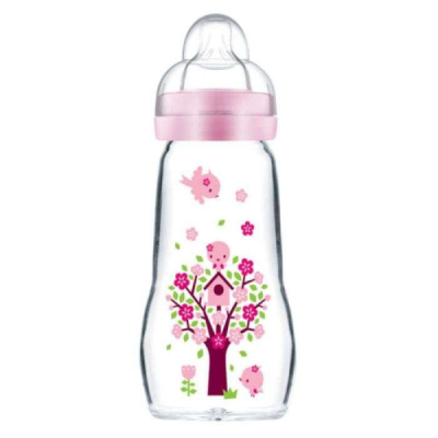 MAM - Biberon verre 260 ml 2 mois+