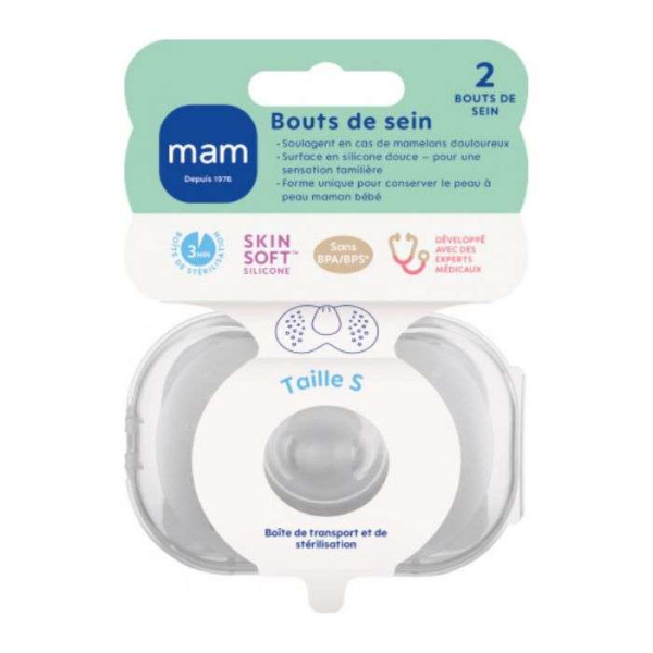 MAM - 2 Bouts de sein taille s