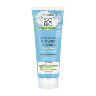 SO BIO - Crème de soin cheveux hydrates coco bio 100 ml