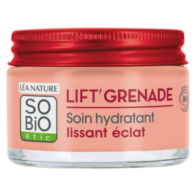 SO BIO - Lift grenade soin hydratant lissantt éclat 50 ml