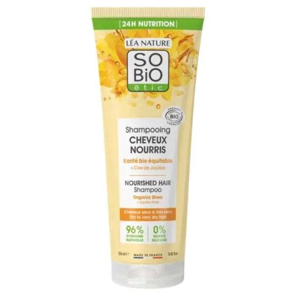SO BIO - Shampooing nourrissant karites bio 250 ml
