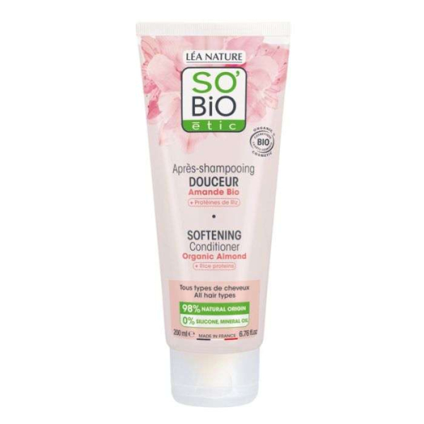 SO BIO - Après shampooing douceur amande bio 200 ml