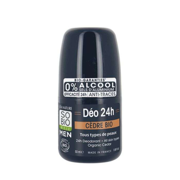 SO BIO - Homme deodorant 24h cedre bio 50 ml