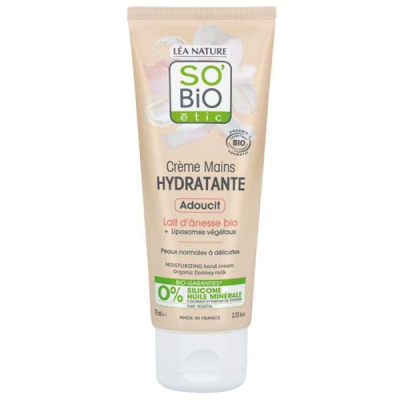 SO BIO - Crème mains hydratante adoucit 75 ml