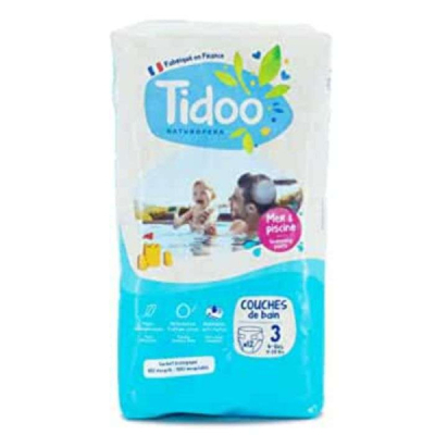 TIDOO - Couches de bain taille 3 4-9kg 12 unites