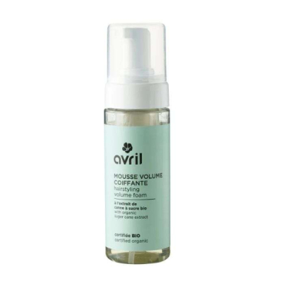 AVRIL COSMETIQUE BIO - Avril mousse volume coiffante extrait de canne a sucre bio 150ml