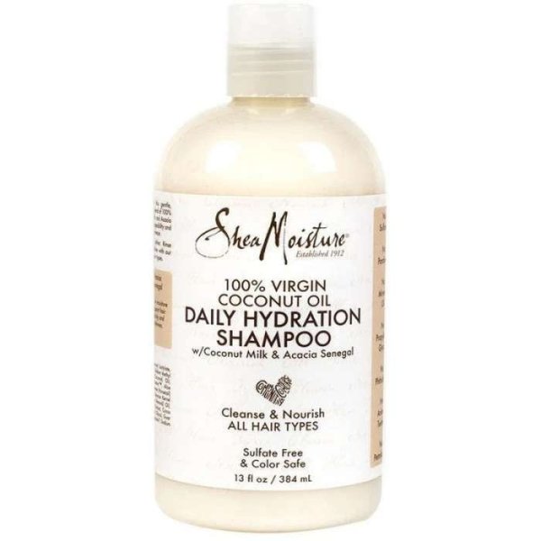 SHEA MOISTURE - 100 Virgin coconut oil daily hydration shampoing 384ml
