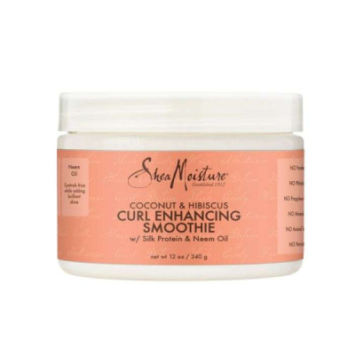 SHEA MOISTURE - Coconut et hibiscus smoothie ameliorateur de boucles 340 g