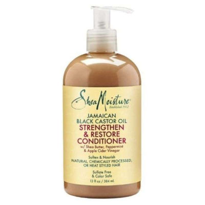 SHEA MOISTURE - Jamaican black castor oil strenghten et restore conditioner 384 ml