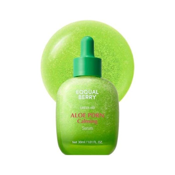 EQQUAL BERRY - Green aid aloe pdrn calming serum 30 ml