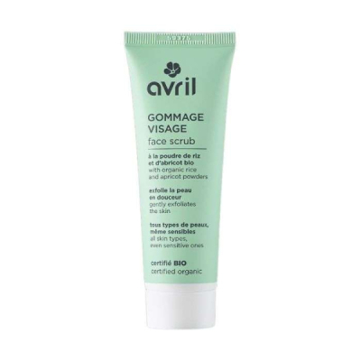 AVRIL COSMETIQUE BIO - Avril gommage visage a la poudre de riz et abricot bio 50ml