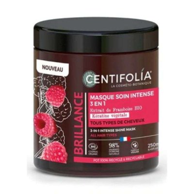 CENTIFOLIA - Masque soin brillance intense 3 en 1