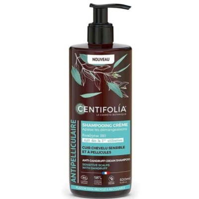 CENTIFOLIA - Shampooing crème antipelliculaire 500 ml