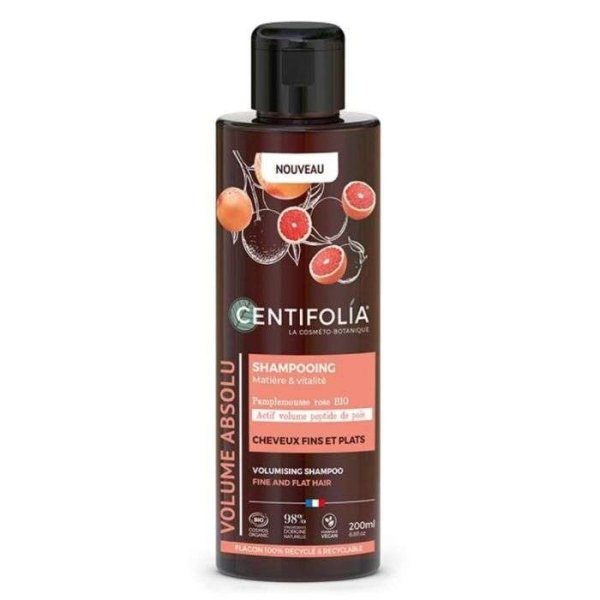 CENTIFOLIA - Shampoing cheveux fins et plats 200 ml