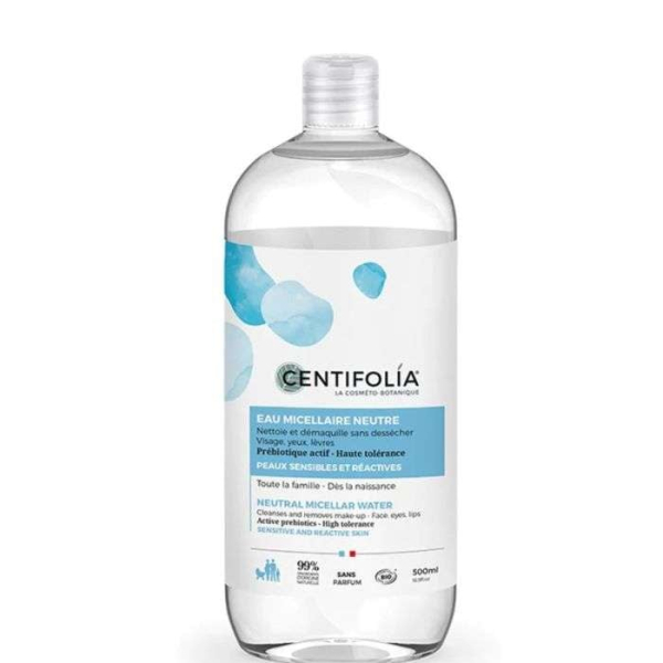 CENTIFOLIA - Eau micellaire neutre 500 ml