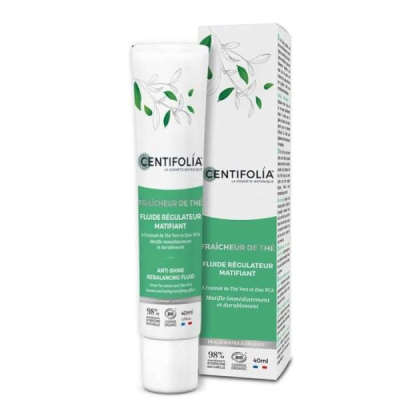 CENTIFOLIA - Fraicheur de the fluide regulateur matifiant 40 ml