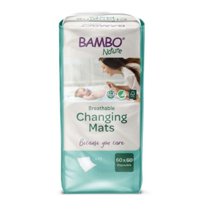 BAMBO NATURE - Tapis de change * 10 unites