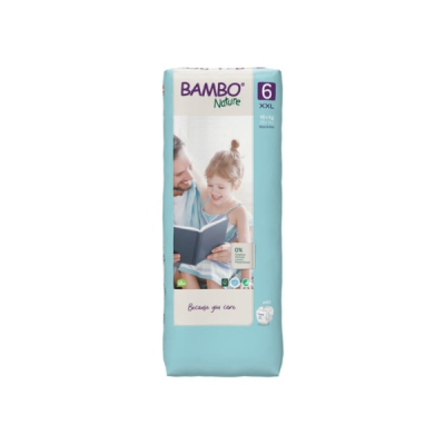 BAMBO NATURE - Couches bébé 6xxl +16 kg 40 unites