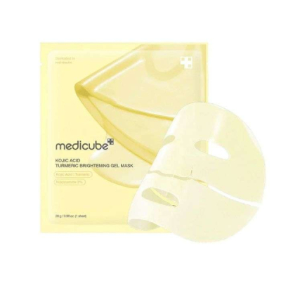 MEDICUBE - Kojic acid turmeric brightening gel mask 1 unite