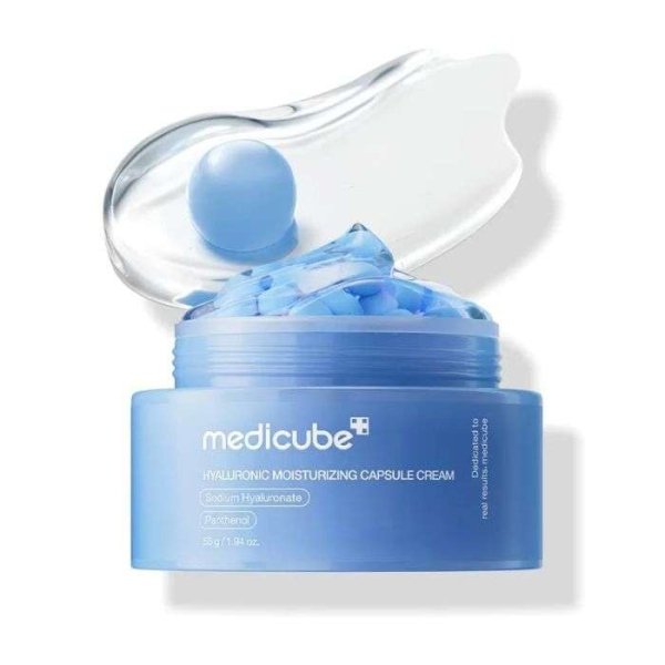 MEDICUBE - Hyaluronic moisturizing capsule cream 55 g