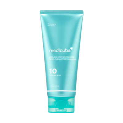 MEDICUBE - Azelaic acid niacinamide deep clean foam cleanser 10 azelaic acid 120 g