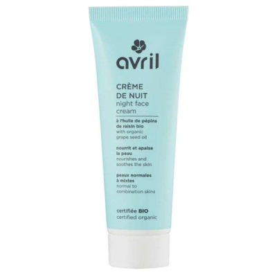 AVRIL COSMETIQUE BIO - Avril crème de nuit peaux normales et mixtes 50ml