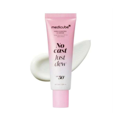 MEDICUBE - No cast just dew pdrn hydrating uv serum spf50+ 50ml