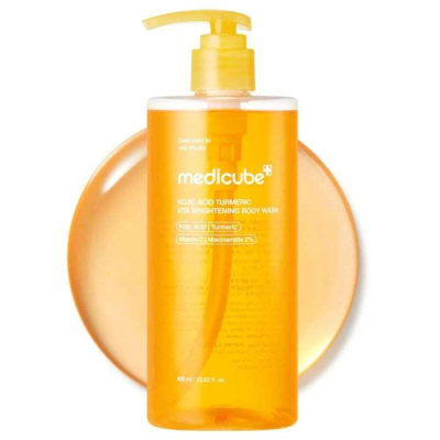 MEDICUBE - Kojic acid turmeric vita brihtening body wash 400 ml