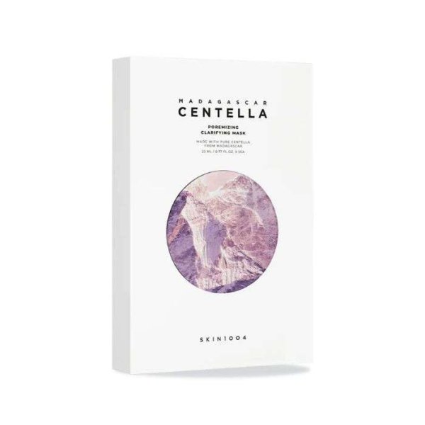 SKIN 1004 - Skin1004 madagascar centella poremizing clarifying mask 25ml pack de 5